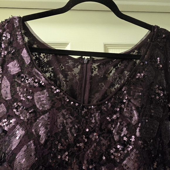 Alex Evenings Plus Size Maxi Dress - Picture 5 of 11